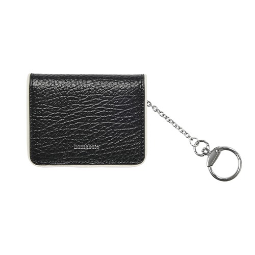 leather keyring card holder (레더키링카드홀더) - 블랙